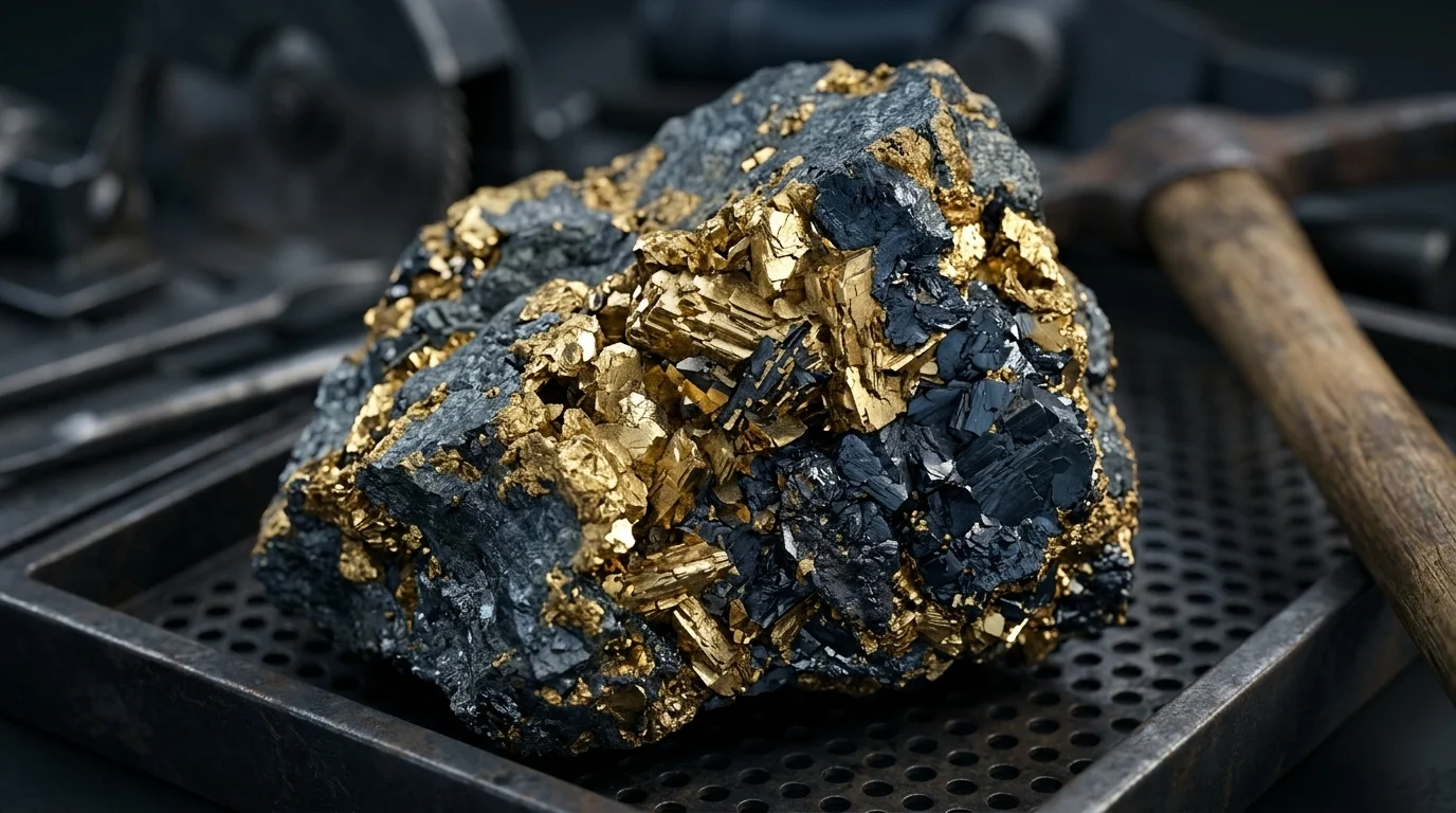 Real mineral ores